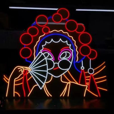 Неоновая вывеска гибкого трубопровода ламп атмосферы Rgb украшения ландшафта светов прокладки СИД изменения цвета умная