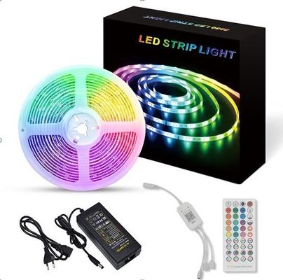 Дом ПРИЛОЖЕНИЯ музыки Ip65 привел люксы Rgb светлой прокладки гибкие водоустойчивые 5050 наборов