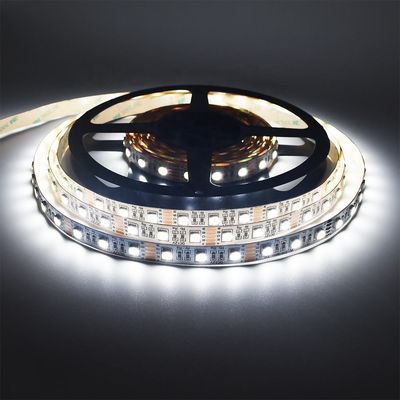 24V SMD 5050 Rgbw привело прокладку 4 в светах 1 теплых прокладки белого света 5m водоустойчивых для на открытом воздухе