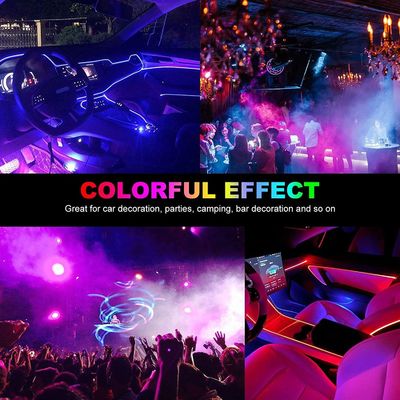 SMD 5050 RGB доработало свет атмосферы внутреннего художественного оформления автомобиля СИД лампы светов автомобиля