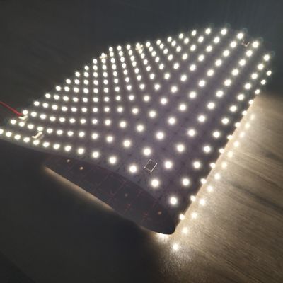 Cuttable листы приведенные прокладки 24V 288LED СИД 3100Lm 2835 гибкие светлые для освещают контржурным светом
