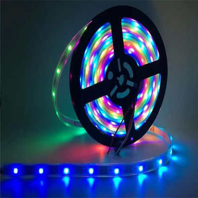 Индивидуально Addressable прокладка 5050 приведенная Rgb освещает светлую отражая ленту 5m Ws2812B