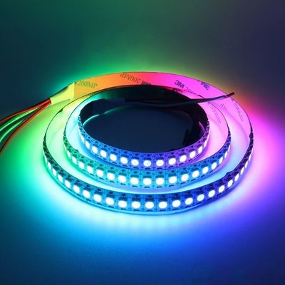 прокладка приведенная Rgbw пиксела 5V света настроения СИД гибкого трубопровода 5050rgb WS2812 умная Addressable