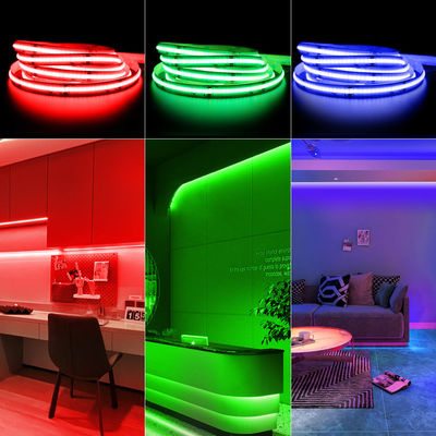 СИД Rgb 768Leds/M 24V Ip65 прокладки СИД удара 10mm 756LEDs/M Rgb водоустойчивое гибкое
