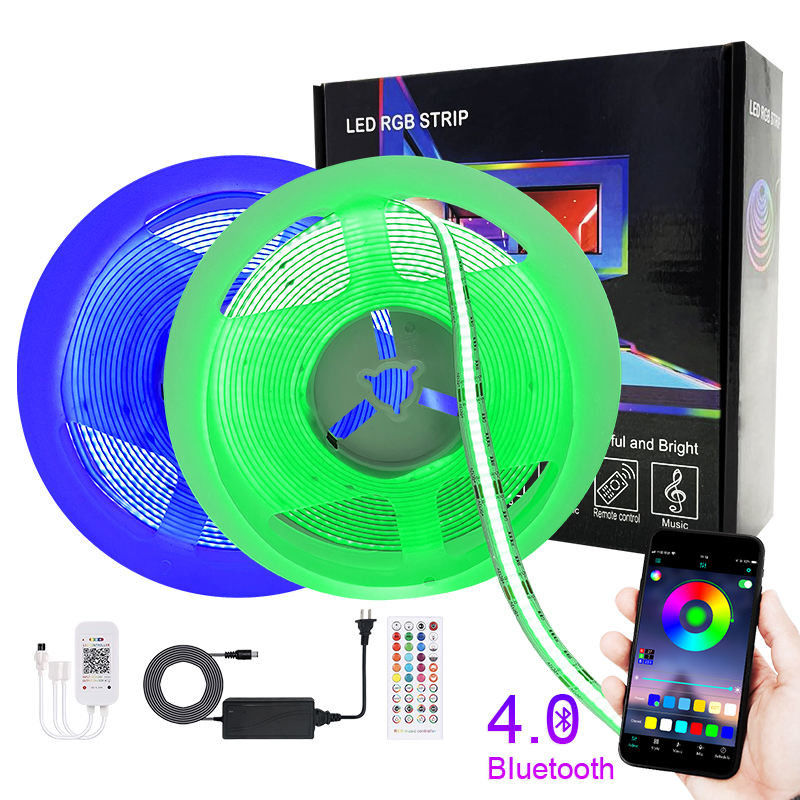 Свет приведенный Rgb удара регулятора синхронизации музыки ПРИЛОЖЕНИЯ Bluetooth прокладки умной музыки Rgb реактивный