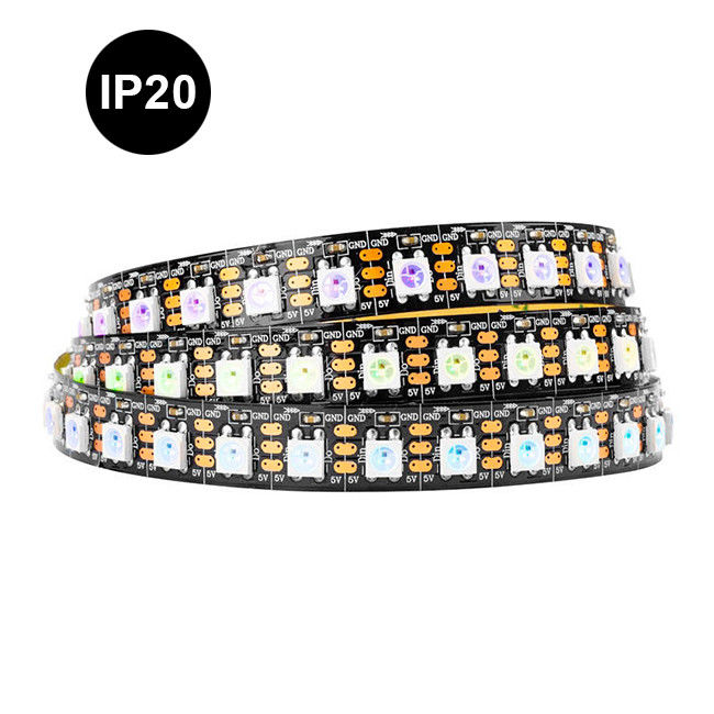 Прокладка 96 света музыки СИД Ip20 Ip65 Ip67 умная 100 144leds гибких пикселов Ws2812b