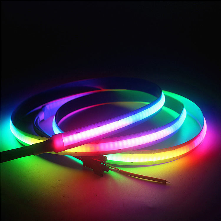 Прокладка света настроения СИД удара RGB умная не не ставит точки прокладка 630LEDs/M света полного цвета