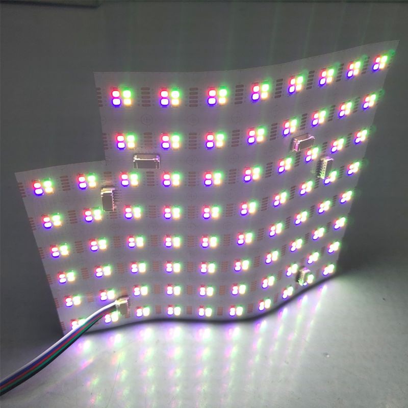 Dc24v Rgbw мягко привело панель листа 1152leds Smd2835 35w панели мягко освещает гибкую фольгу контржурным светом приведенную гибкой доски